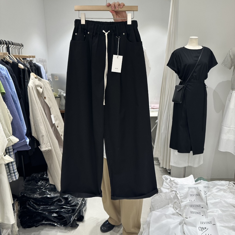 IRVINE東大門直郵女裝新款熱賣休閑真品人氣25春夏時尚休閑褲IRVINE休閑褲圖色2