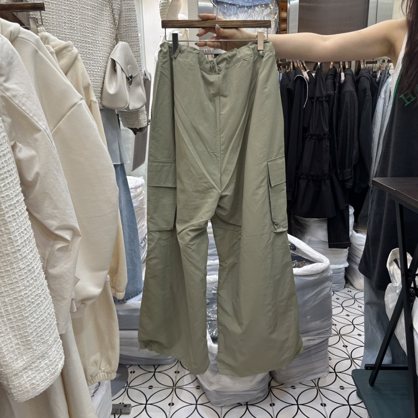 BAMBOLINA東大門代購女裝新品人氣熱賣25春夏推薦真品休閑褲BAMBOLINA休閑褲
