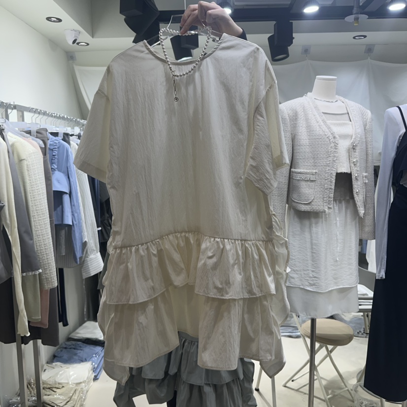 OWNS東大門實拍女裝新品真品推薦休閑時尚職業熱賣25春夏連衣裙OWNS連衣裙