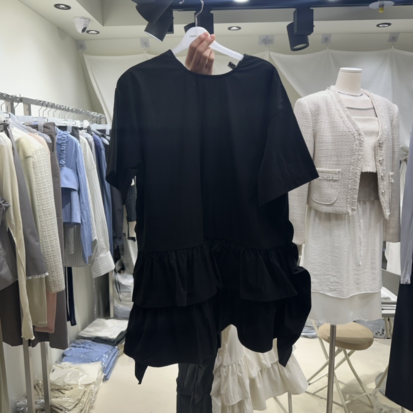 OWNS東大門實拍女裝新品真品推薦休閑時尚職業熱賣25春夏連衣裙OWNS連衣裙圖色4