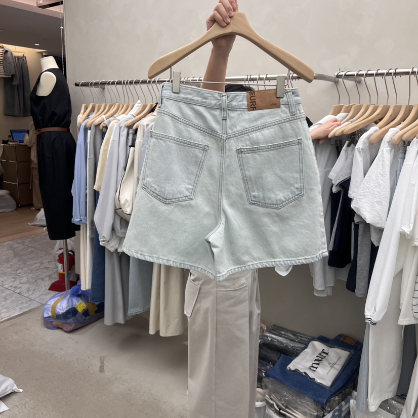 MURR東大門實拍女士新品人氣熱賣25春夏休閑推薦真品短褲短款MURR短褲