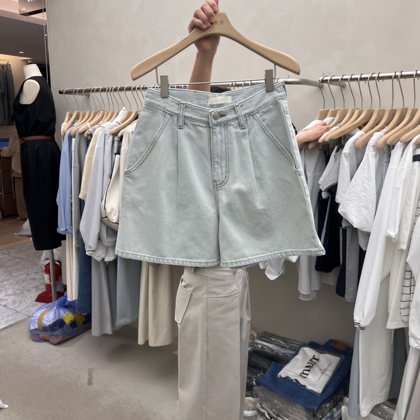 MURR東大門實拍女士新品人氣熱賣25春夏休閑推薦真品短褲短款MURR短褲