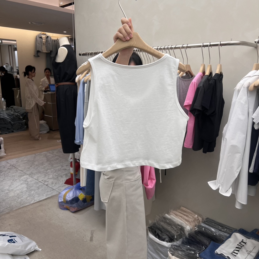 MURR東大門代購女士新款熱賣職業25春夏休閑人氣時尚吊帶背心MURR吊帶/背心