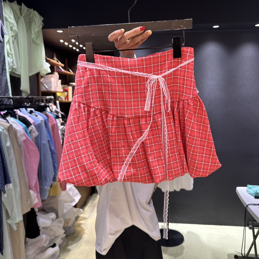 CHAVI韓國代購女裝新品人氣職業推薦真品熱賣休閑25春夏短裙CHAVI短裙
