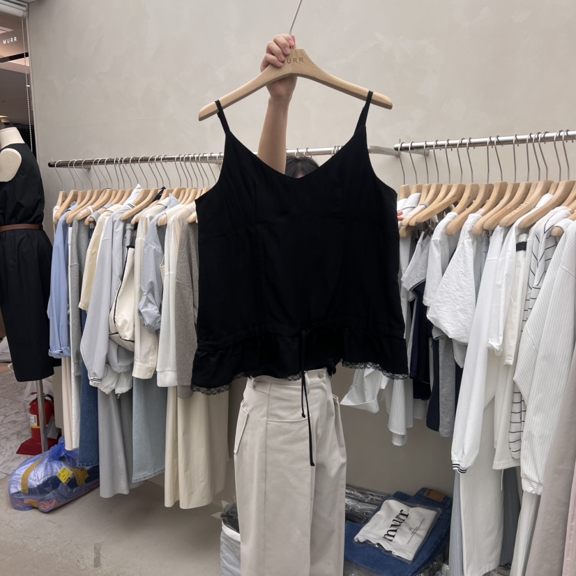 MURR東大門直郵女士新品時尚25春夏真品職業休閑人氣吊帶背心MURR吊帶/背心圖色3