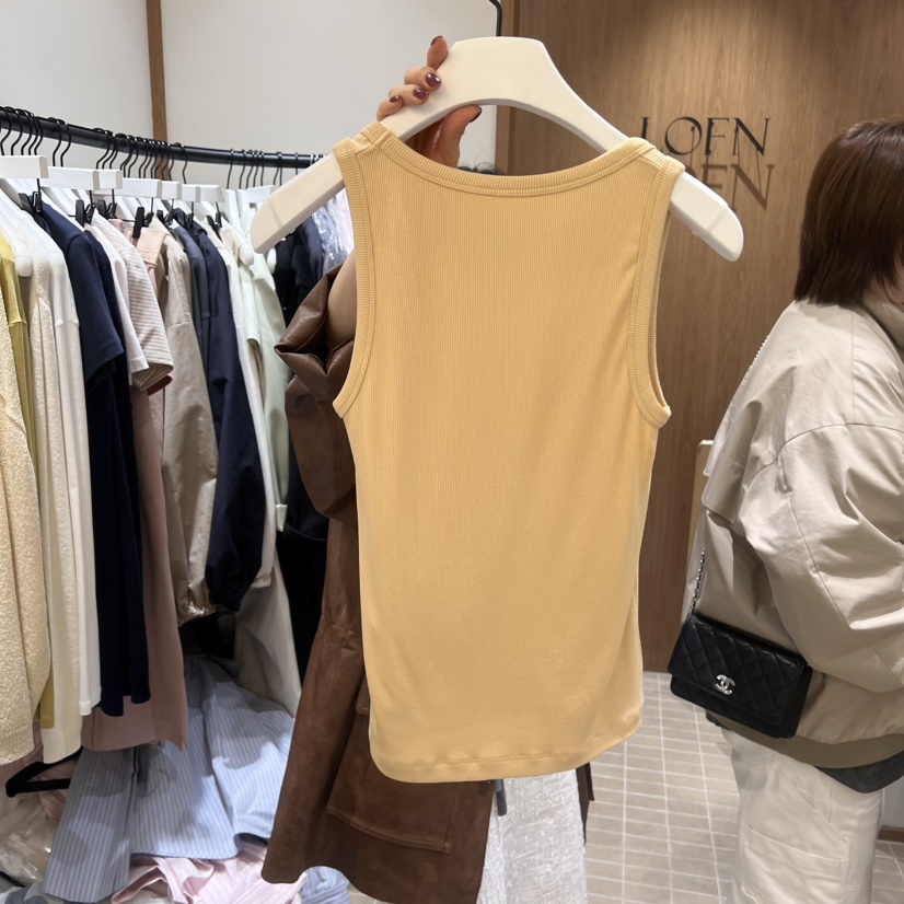 LOFN東大門代購女裝新品真品休閑熱賣職業人氣25春夏吊帶背心LOFN吊帶/背心