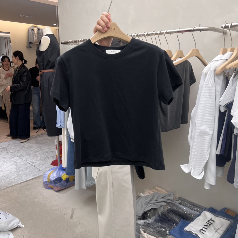 MURR東大門代購女裝新款職業真品推薦休閑時尚25春夏人氣T恤MURRT恤圖色5