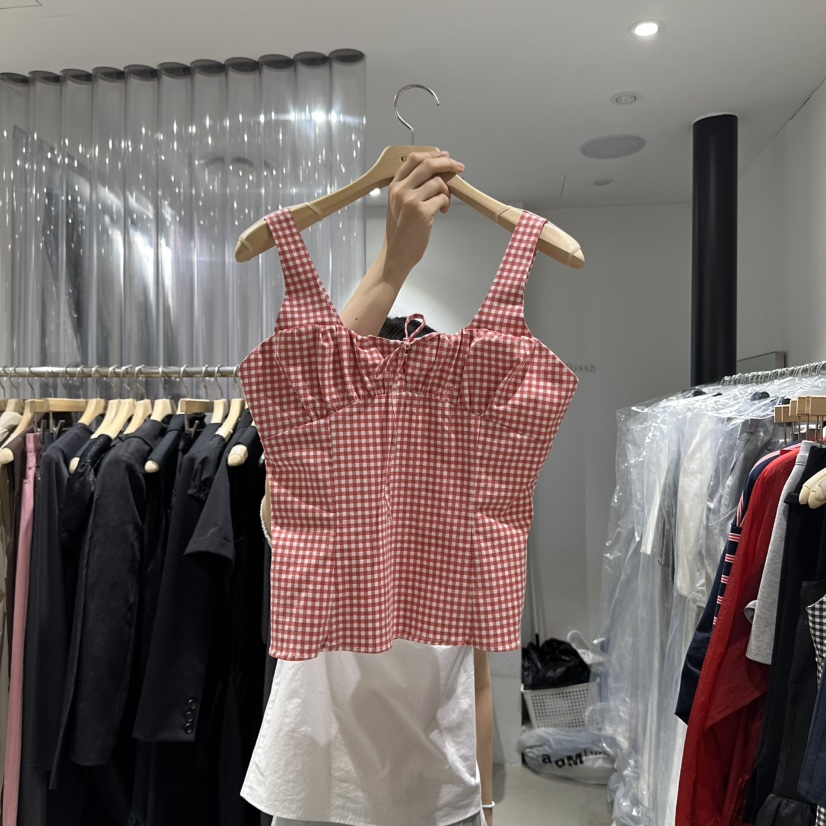 GREEK韓國代購女士新款推薦職業25春夏時尚熱賣真品吊帶背心GREEK吊帶/背心
