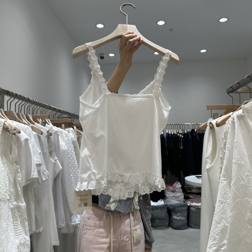 RE STYLE-Q韓國代購女裝新品熱賣休閑人氣推薦25春夏吊帶背心RE STYLE吊帶/背心