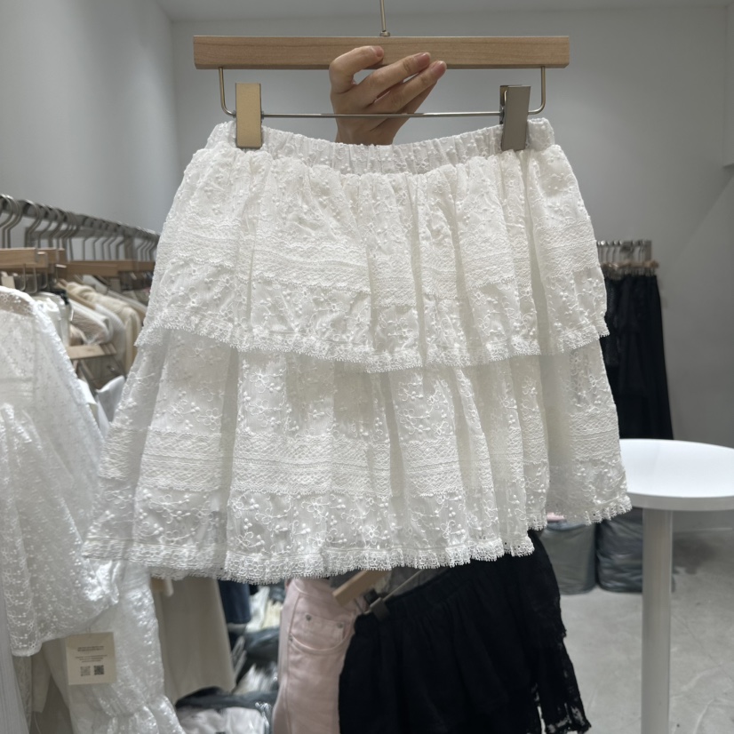 RE STYLE-Q東大門實拍女裝新品25春夏休閑熱賣人氣推薦短裙RE STYLE短裙