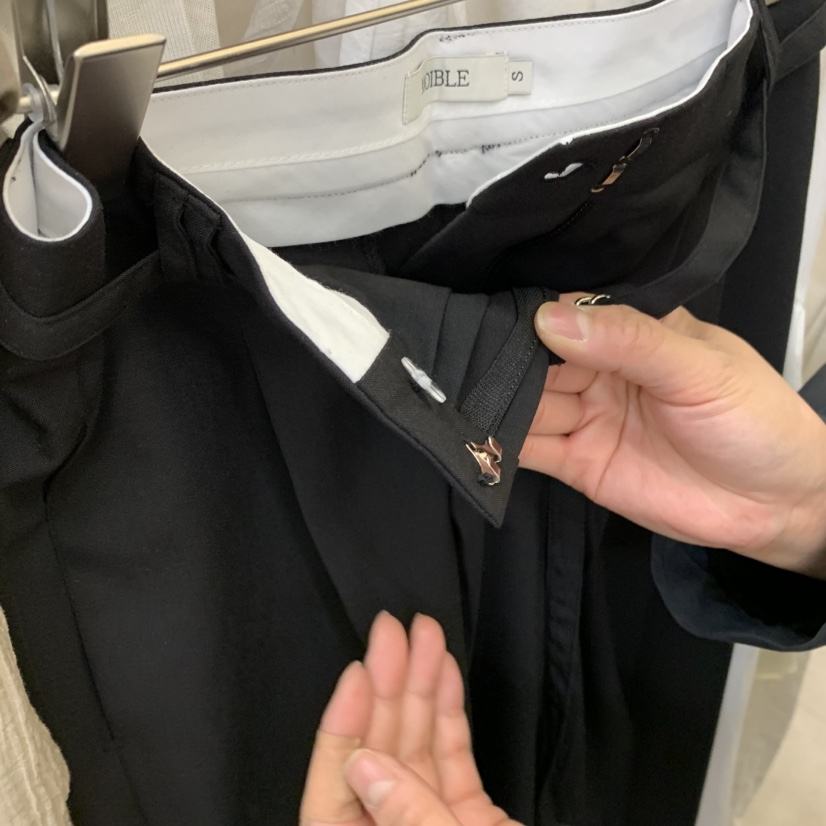 MOIBLE韓國直郵女裝新品人氣休閑25春夏真品職業休閑褲含腰帶MOIBLE休閑褲