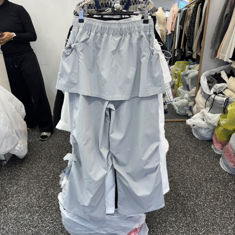 BELOVED韓國代購女士新品職業真品推薦熱賣25春夏時尚裙褲連帽BELOVED裙褲
