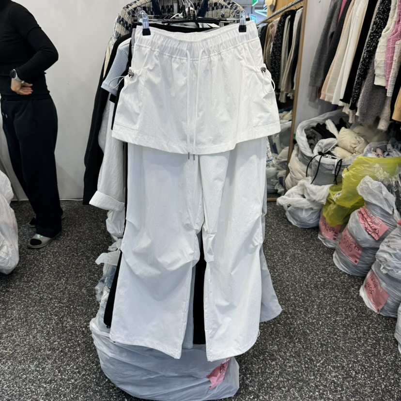 BELOVED韓國代購女士新品職業真品推薦熱賣25春夏時尚裙褲連帽BELOVED裙褲
