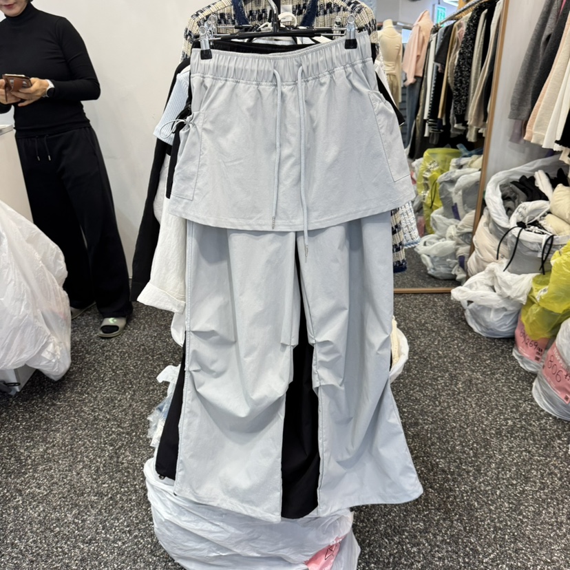 BELOVED韓國代購女士新品職業真品推薦熱賣25春夏時尚裙褲連帽BELOVED裙褲圖色3