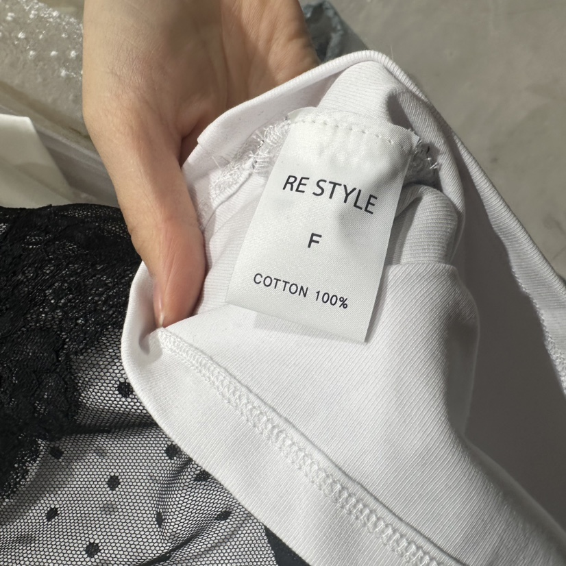 RE STYLE-Q東大門實拍女裝新品熱賣時尚真品推薦休閑25春夏T恤RE STYLET恤
