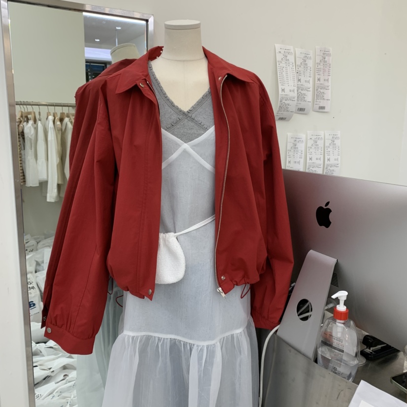 MOIBLE東大門直郵女士新品休閑25春夏職業真品人氣熱賣夾克MOIBLE夾克圖色2