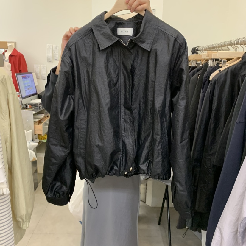 MOIBLE東大門直郵女士新品休閑25春夏職業真品人氣熱賣夾克MOIBLE夾克圖色3