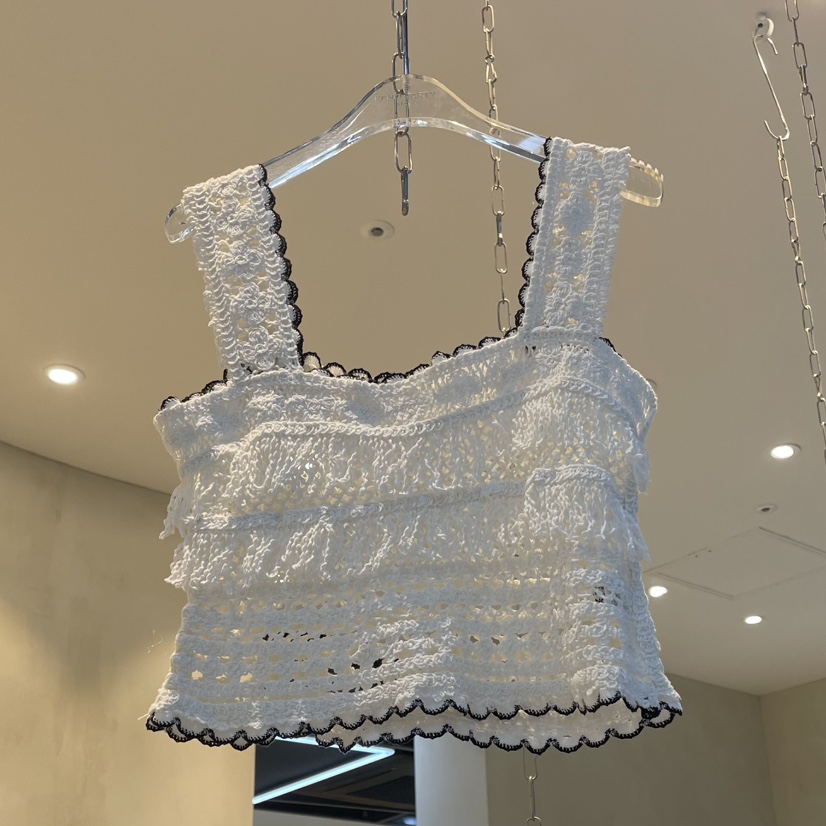 ECHOPARTY韓國直郵女裝新品推薦熱賣休閑職業25春夏吊帶背心ECHOPARTY吊帶/背心圖色2