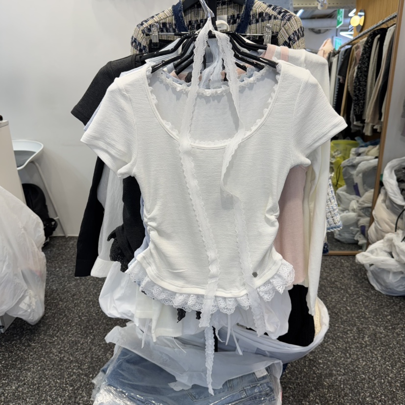 BELOVED東大門代購女士新品熱賣人氣真品時尚職業T恤含脖帶BELOVEDT恤