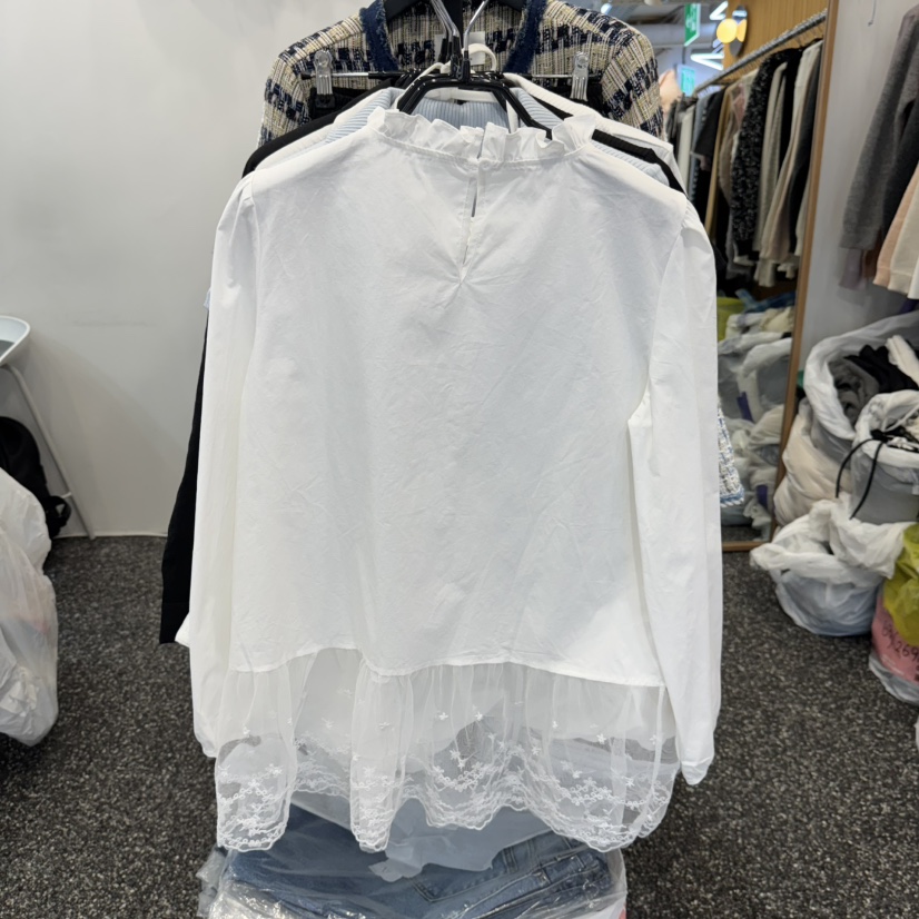 BELOVED東大門代購女士新款時尚職業25春夏熱賣人氣襯衫蕾絲衫BELOVED襯衫/蕾絲衫