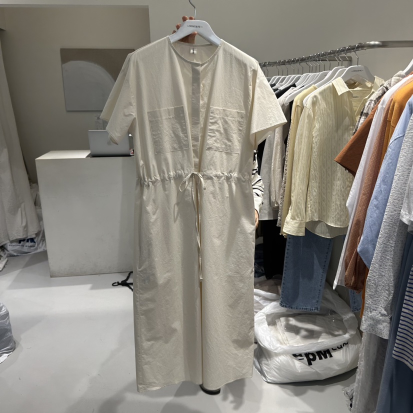 LORING RE I韓國代購女士新品職業熱賣25春夏人氣推薦連衣裙LORING RE-I/BARE連衣裙圖色4