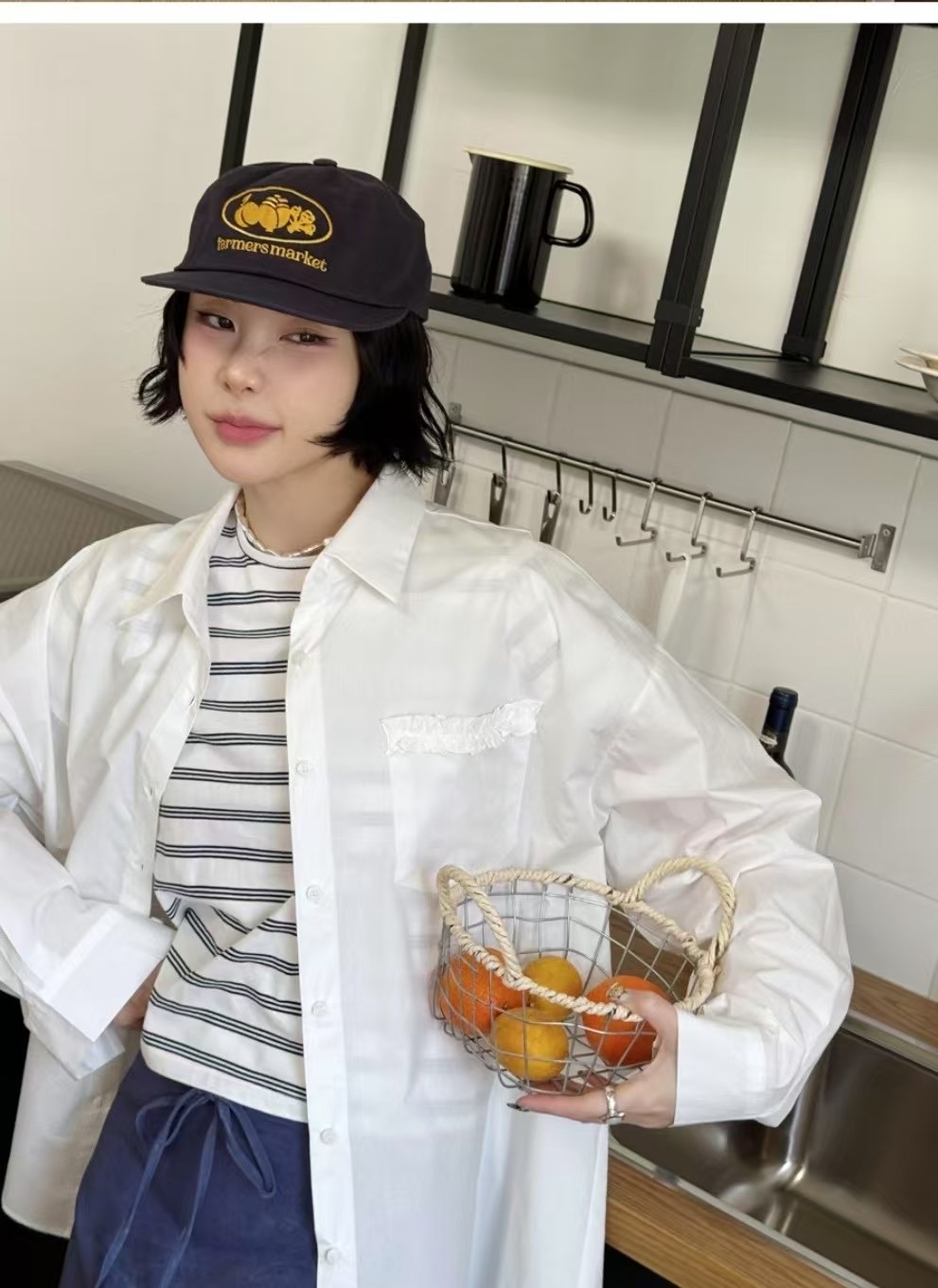 J.needs韓國㊣直郵東大門代購女裝新品推薦職業襯衫蕾絲衫J.needs襯衫/蕾絲衫