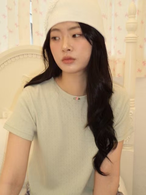 J.needs韓國直郵㊣東大門實拍女裝新款職業25春夏時尚推薦T恤J.needsT恤
