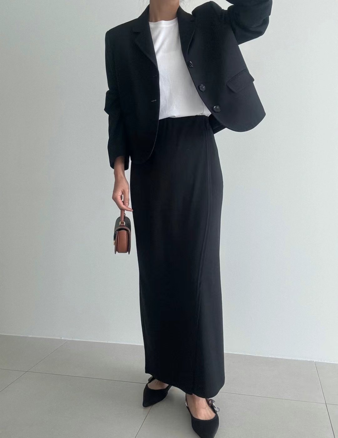 RIPPLE韓國㊣直郵東大門代購女裝新款人氣時尚推薦職業長裙RIPPLE長裙