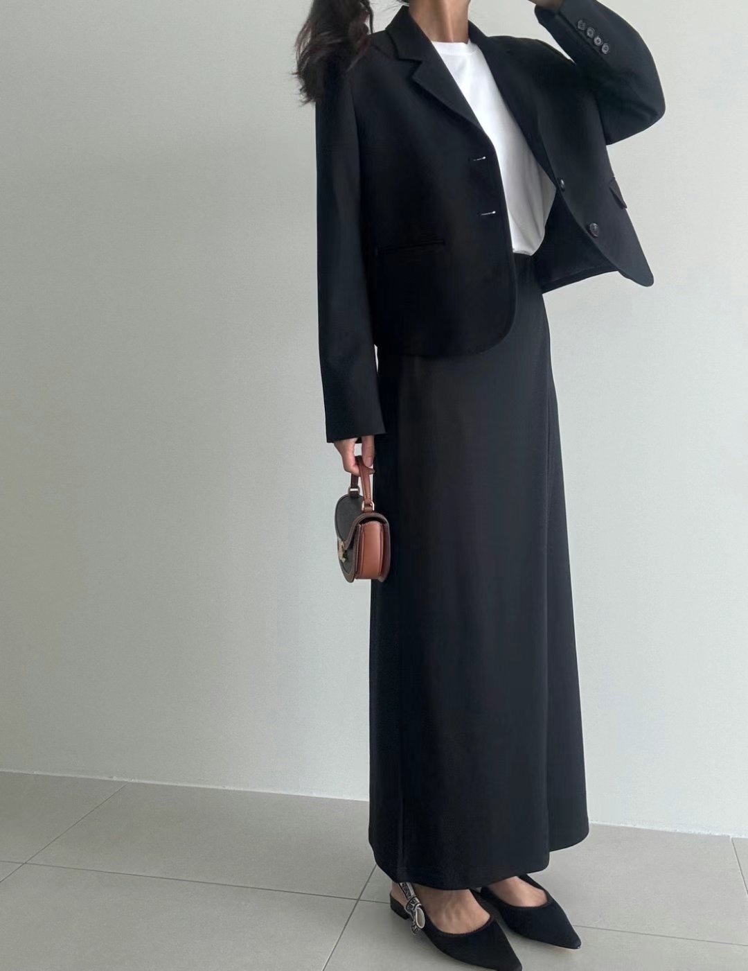 RIPPLE韓國㊣直郵東大門代購女裝新款人氣時尚推薦職業長裙RIPPLE長裙