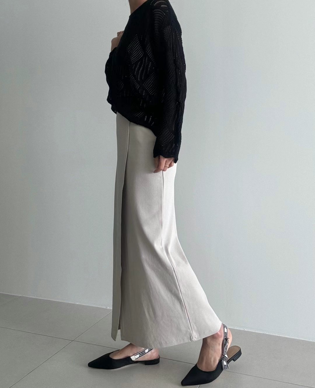 RIPPLE韓國㊣直郵東大門代購女裝新款人氣時尚推薦職業長裙RIPPLE長裙