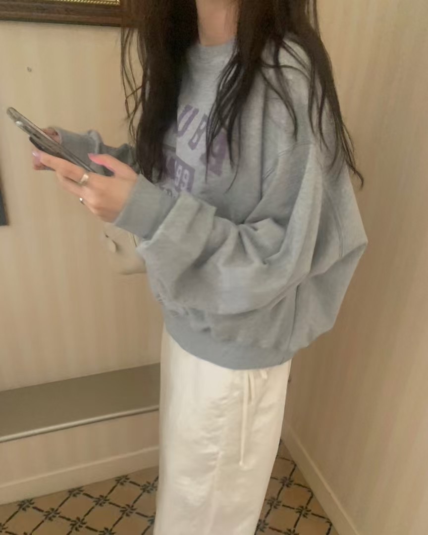 PYT-ot直郵韓國代購㊣女裝新品時尚休閑職業25春夏推薦衛衣pretty young thing衛衣