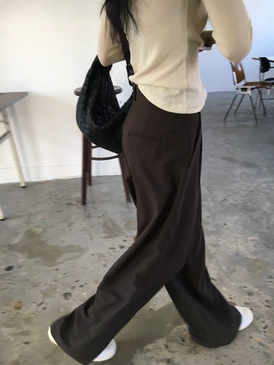 AVANDACE東大門實拍女裝新品休閑熱賣時尚人氣25春夏休閑褲AVANDACE休閑褲