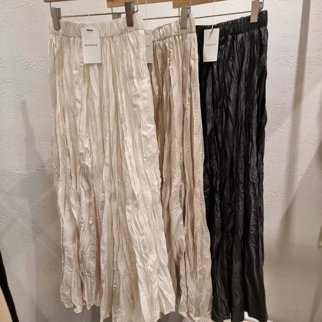 RIPPLE東大門實拍女裝新品時尚25春夏真品熱賣休閑職業長裙RIPPLE長裙圖色2左二色