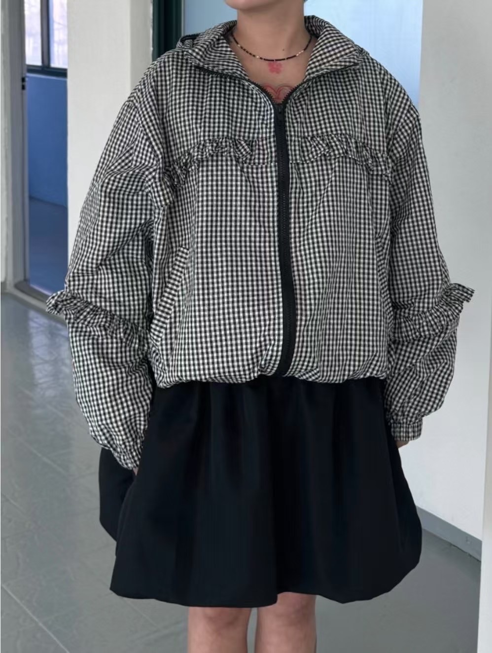 J.needs韓國代購女士新品職業真品休閑推薦熱賣25春夏夾克J.needs夾克