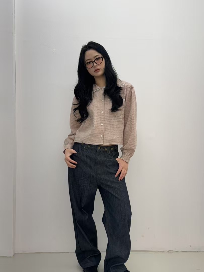 J.needs東大門代購女裝新品熱賣時尚休閑真品推薦襯衫蕾絲衫J.needs襯衫/蕾絲衫