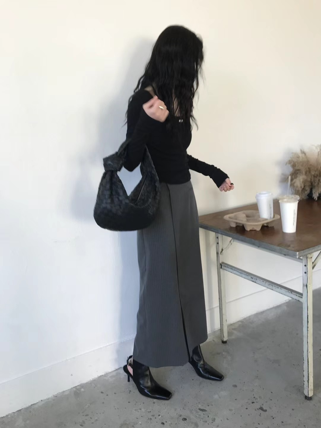 AVANDACE東大門代購女士新品人氣休閑時尚熱賣真品25春夏長裙AVANDACE長裙