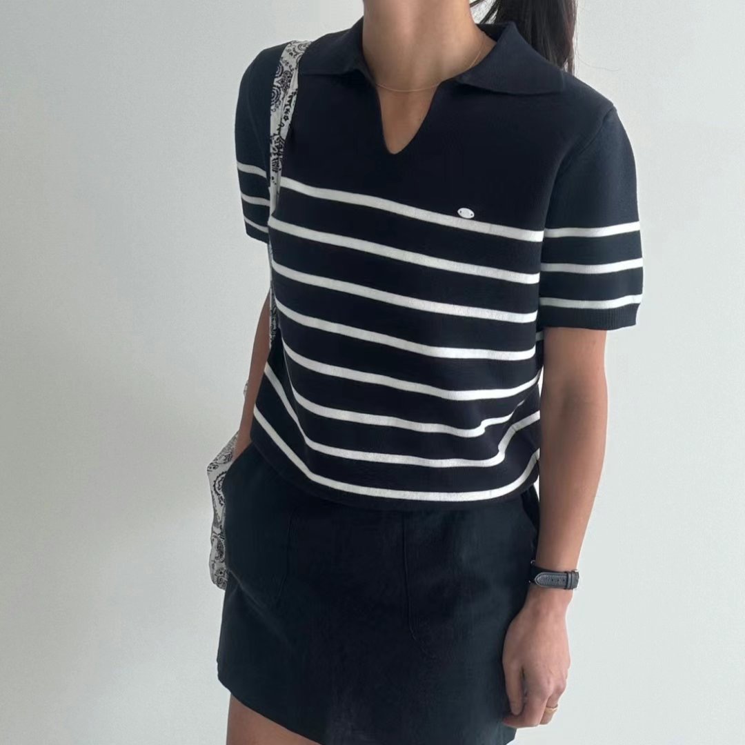 RIPPLE東大門直郵女士新品真品推薦熱賣人氣25春夏職業針織衫RIPPLE針織衫