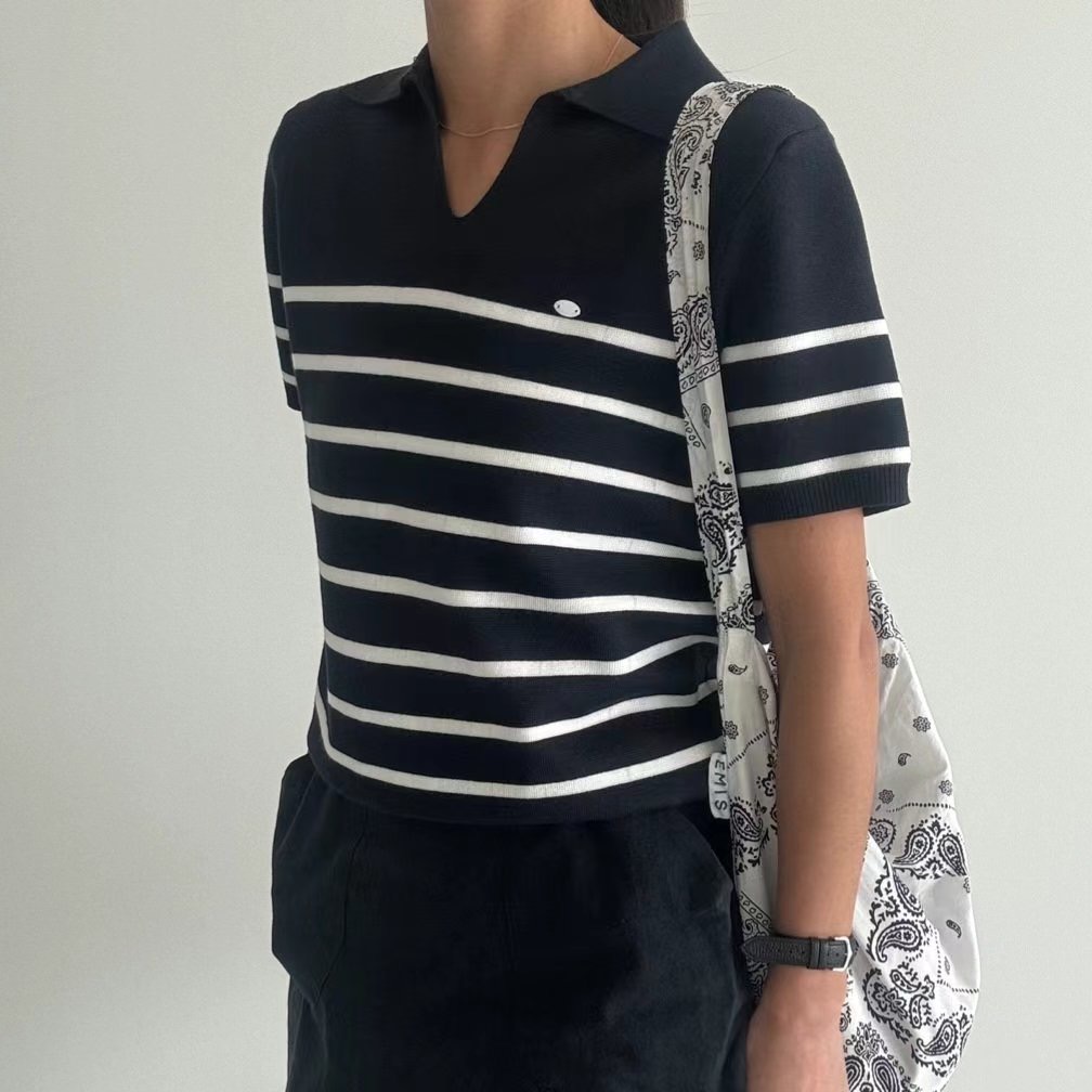 RIPPLE東大門直郵女士新品真品推薦熱賣人氣25春夏職業針織衫RIPPLE針織衫