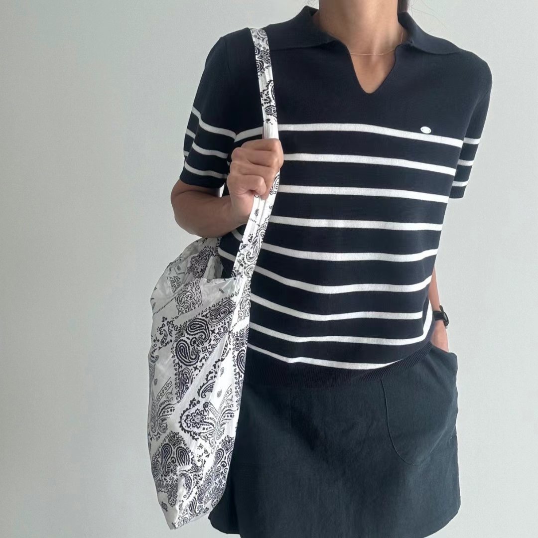 RIPPLE東大門直郵女士新品真品推薦熱賣人氣25春夏職業針織衫RIPPLE針織衫