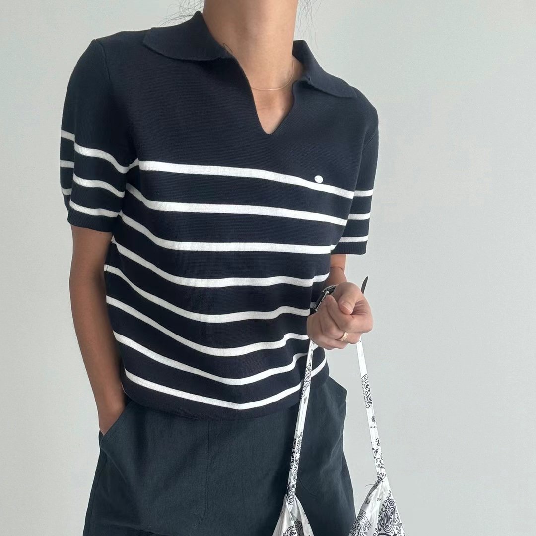 RIPPLE東大門直郵女士新品真品推薦熱賣人氣25春夏職業針織衫RIPPLE針織衫圖色2