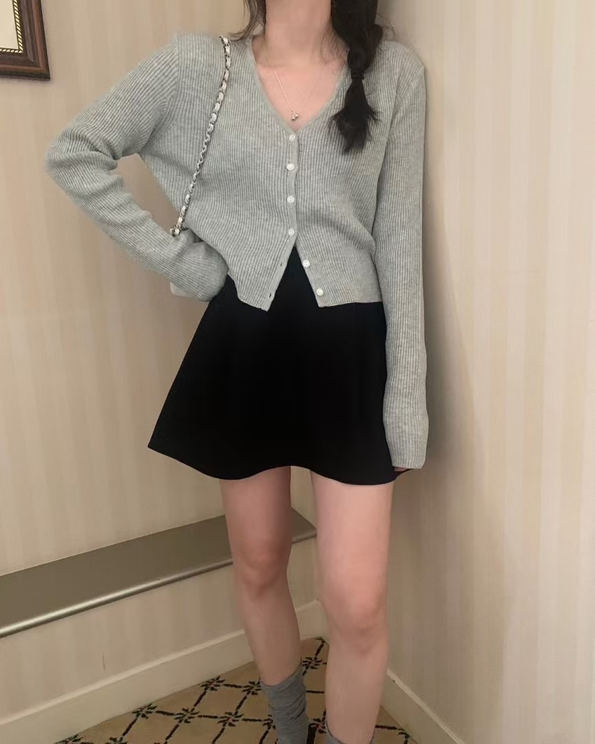 PYT-ot東大門實拍女士新品人氣熱賣推薦25春夏短裙不含腰帶pretty young thing短裙