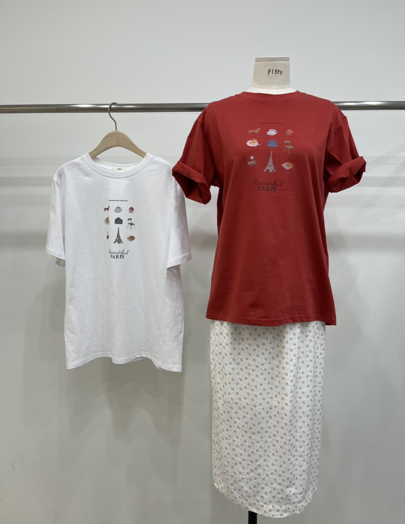FIFTY東大門直郵女士新品人氣真品推薦熱賣時尚25春夏休閑T恤FIFTYT恤