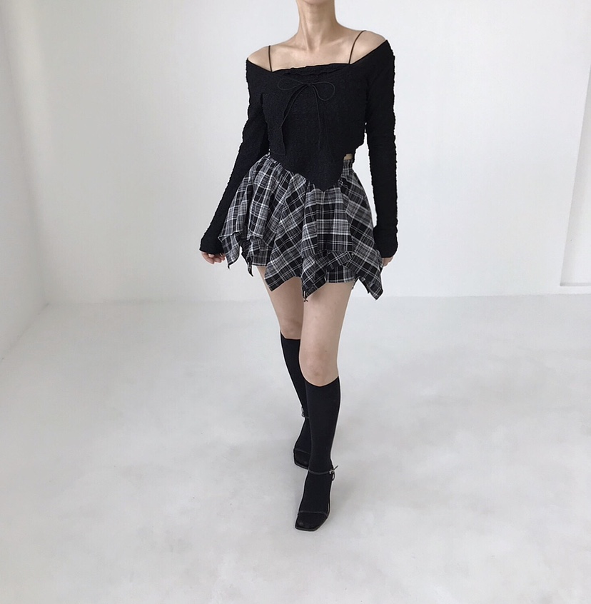 2TWO MOON東大門代購女裝新品時尚人氣熱賣真品休閑25春夏短裙2TWO MOON短裙