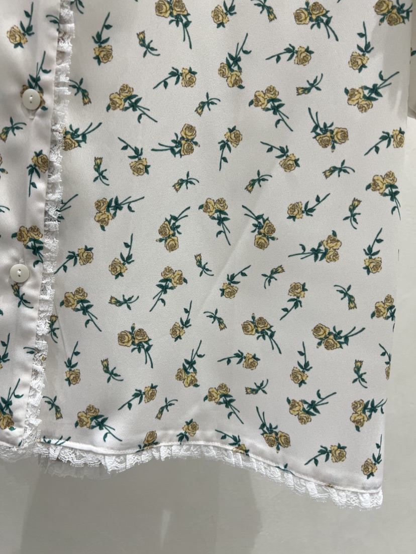 SHIRRING韓國代購女士新款推薦休閑時尚熱賣職業襯衫蕾絲衫SHIRRING襯衫/蕾絲衫