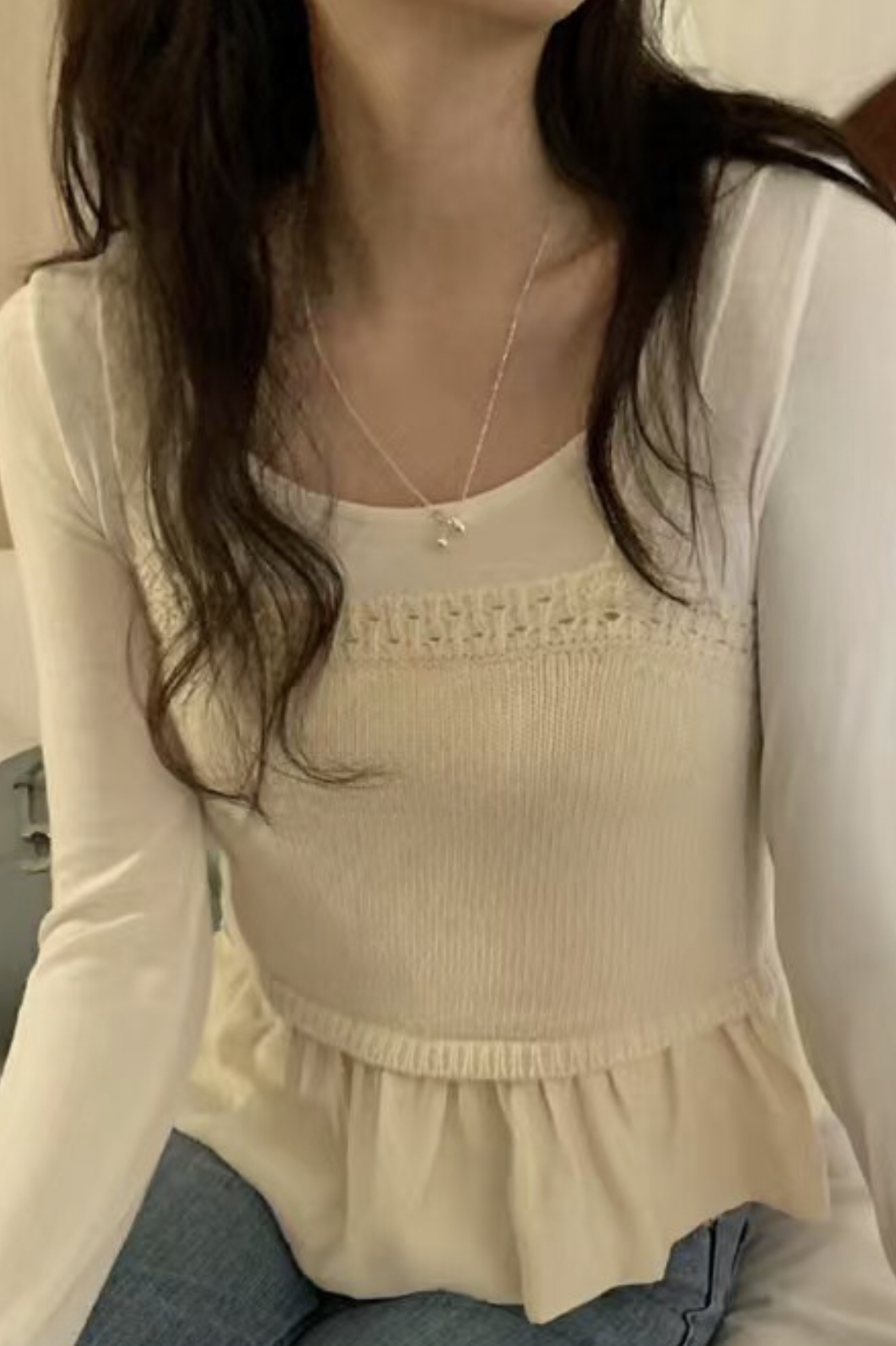 PYT-ot東大門代購女裝新品25春夏休閑人氣真品職業吊帶背心pretty young thing吊帶/背心