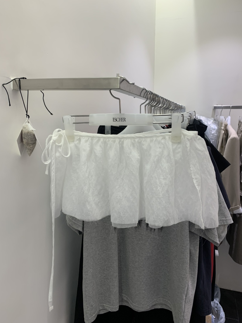 ESCHER東大門代購女士新品職業時尚休閑25春夏人氣真品短裙ESCHER短裙