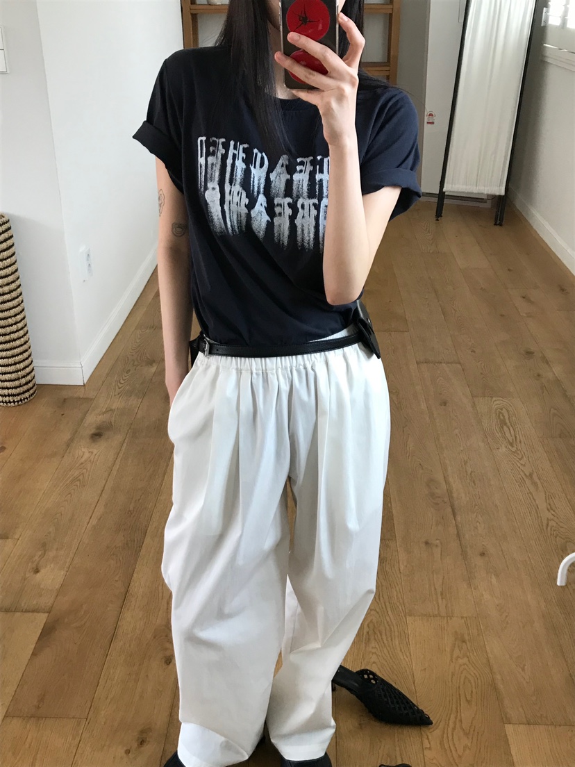 ESCHER東大門直郵女裝新款職業推薦真品25春夏時尚休閑休閑褲ESCHER休閑褲