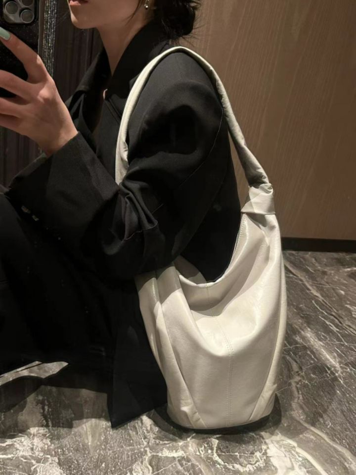 TROUVAILLE東大門實拍女裝新款真品時尚職業熱賣單肩斜跨包TROUVAILLE單肩/斜跨包
