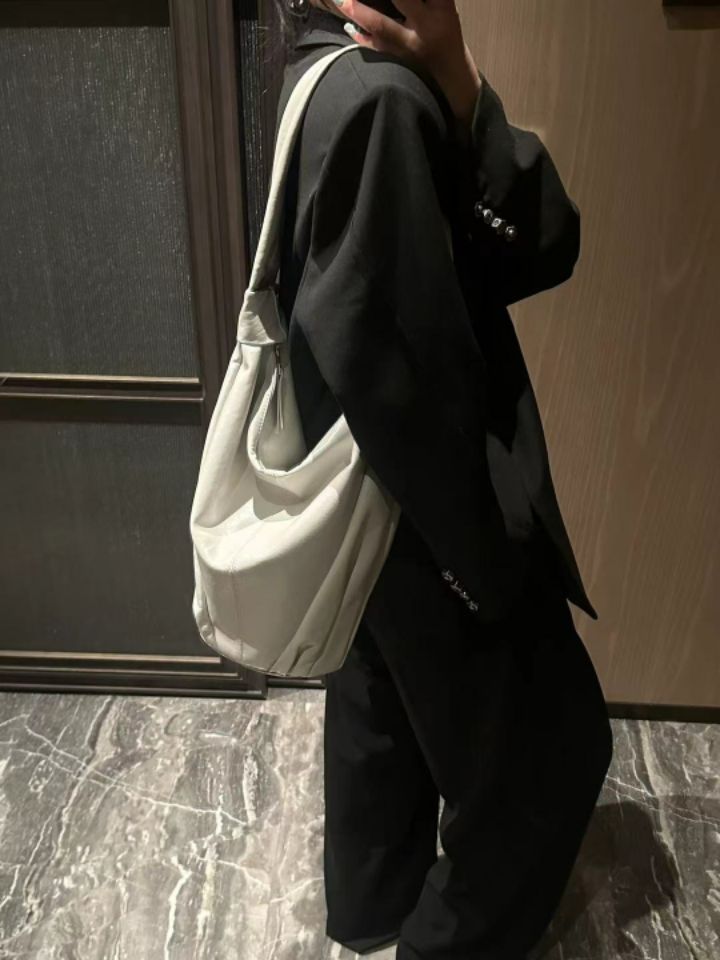 TROUVAILLE東大門實拍女裝新款真品時尚職業熱賣單肩斜跨包TROUVAILLE單肩/斜跨包