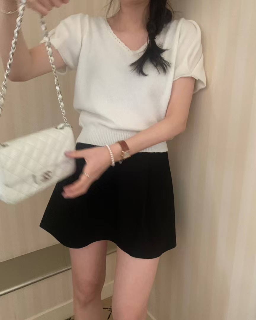 PYT-ot韓國代購女裝新款熱賣職業時尚真品25春夏人氣針織衫pretty young thing針織衫